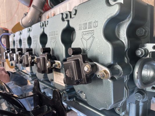 Sinotruk Jinan Fuqiang Power 200kw aardgasgenerator T12 met aangepast verzoek