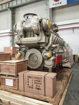 DC-uitgang Type 1000kw Jichai H16V190 aardgasgenerator Motormodel op concurrerende prijs