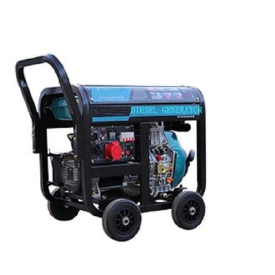 Trailer Type 10kw Diesel Draagbare Generator Set met stil ontwerp en brede toepassing