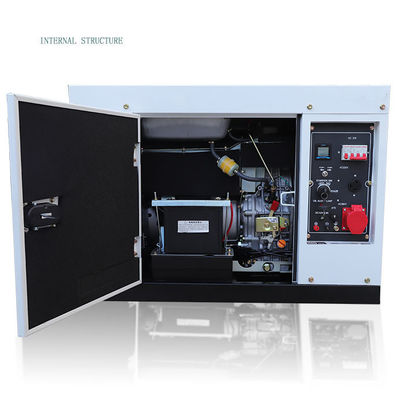 Trailer Type 10kw Diesel Draagbare Generator Set met stil ontwerp en brede toepassing
