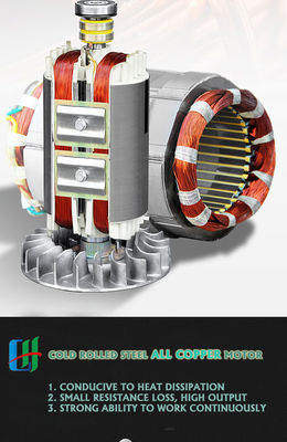 12 kW luchtgekoelde stille/open frame dubbelspannings diesel draagbare generator voor het land