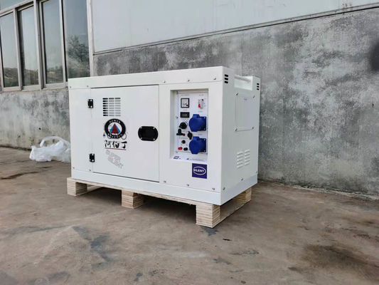 6kw aardgasgenerator met 4 cilinders watergekoelde draagbare Genset met standaard