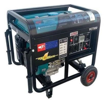 6kw aardgasgenerator met 4 cilinders watergekoelde draagbare Genset met standaard