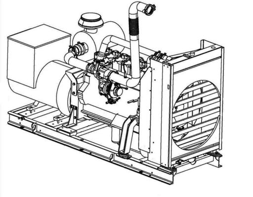 Gecertificeerde Jinan Fuqiang 200kw aardgasgenerator Sinotruk met after-sales service