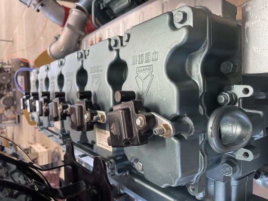 T140GF-S Genset Model T12-1 Motor Model Sinotruk Fuqiang Power 180kw Gasgenerator