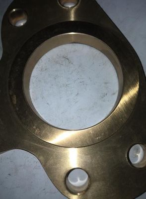Onderverzameling van de uitlaatbuis van de waterjas, onderdeel nummer 127.09.20A Mnf Jinan Diesel Engine Co. Ltd.