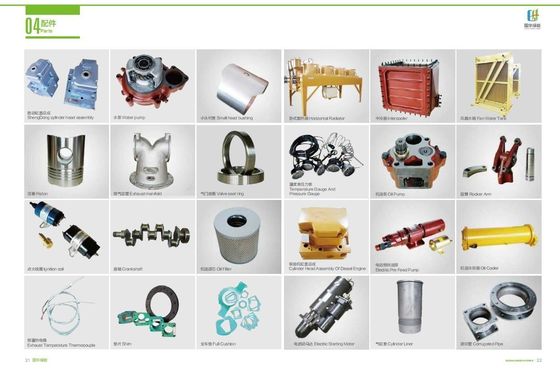 12V190 Certificering ISO9001 Jinan Dieselmotoronderdelen 21.00 Olie koeler assemblage