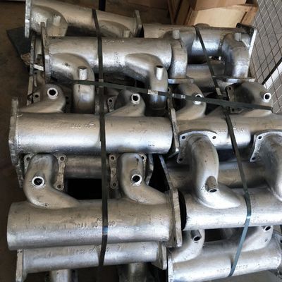 Vaste installatie 235.09.50X Afvoer manifold voor 12V190 gasgenerator gemeenschappelijke units