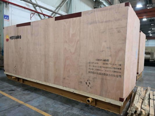 Vaste installatie 810kw 1300rmp/min gekoppeld aan hydraulische koppelingsboormachine