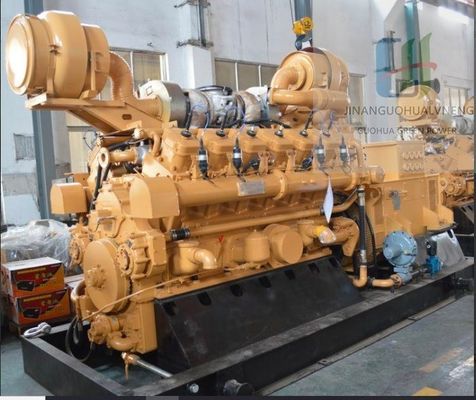 Viertakt V-cilinderformulier Z12V190b Jichai dieselmotor voor boot in Jinan