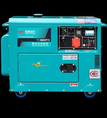 100 kW Yuchai gasgeneratoren met online diensten en kleurenopties