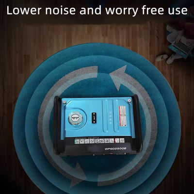 5-10kW dubbelcilinderhuishoudelijke benzinegenerator met elektrische startbetrouwbaarheid