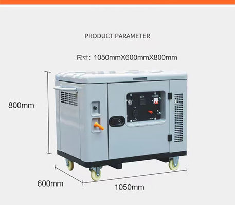 AC-driefasigeneratoren met een uitgangsdoeltreffendheid van 10 kW