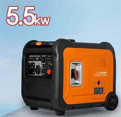 SE6500pro Standaard 220 V huishoudelijke stille benzinegenerator met stille werking