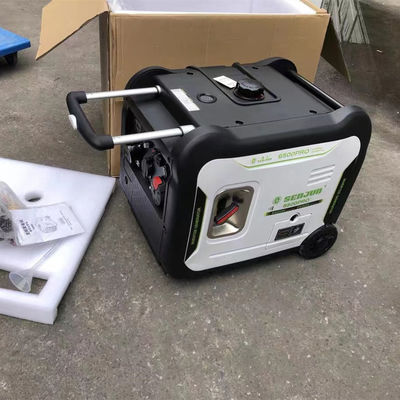 SE6500pro Standaard 220 V huishoudelijke stille benzinegenerator met stille werking