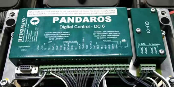Dual Pandaros snelheidsregelaar Heinzmann Pandaros DC 6 generator snelheidsregelmodule