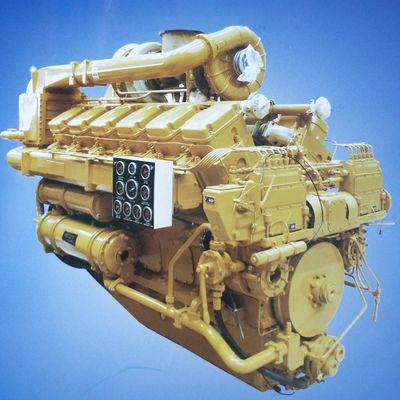 Jinan's 7500 model Z12V190b dieselmotor en generator met supercharged impulse