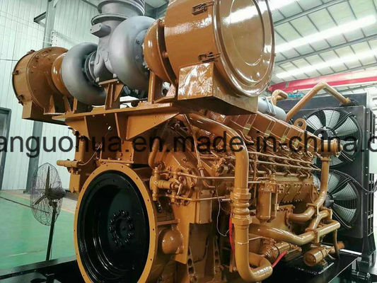 Natuurlijk geaspirated Inlaatdruk Impulse ontsteking Jichai 500kw Motor Generator Set