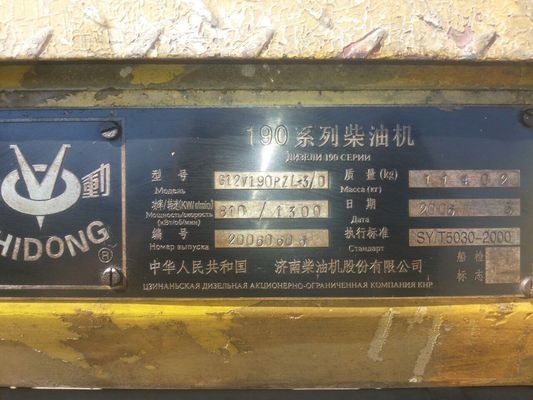 Standaardcomponent Jinan dieselmotor gebruikt in boorveld met omvormer G12V190pzl