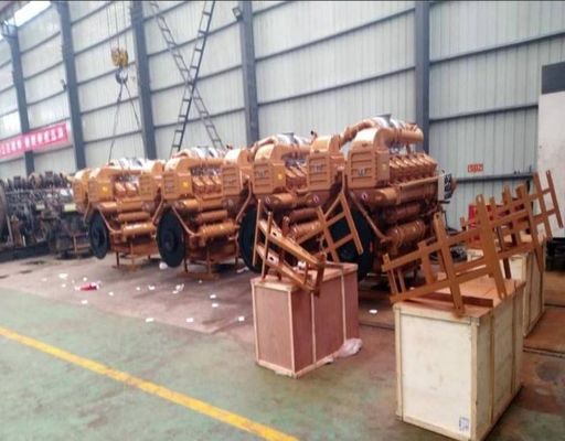 Jinan Guohua 1200kw A12V190zl-3 Dieselmotor voor olieplatform op concurrerende prijs