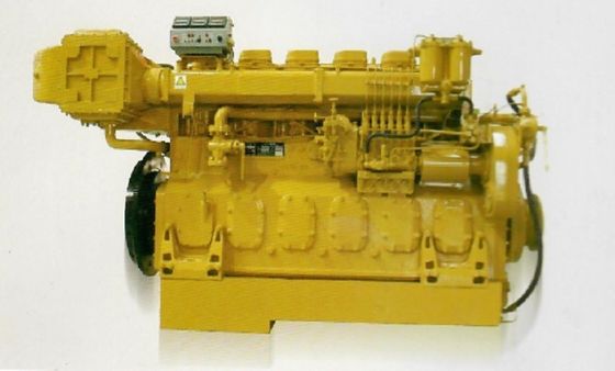 6-cilinder Jinan Marine Engines 6190 met in-line structuur en SGS-certificering