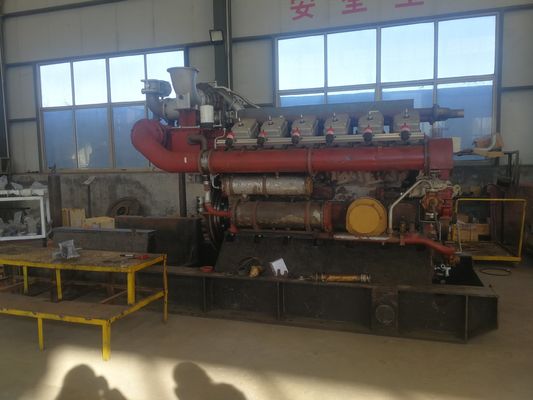 V-cilinderarrangement Dieselbrandstof Jinan Jichai watergekoelde generator bij concurrerende