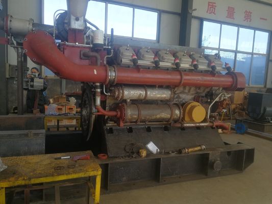 V-cilinderarrangement Dieselbrandstof Jinan Jichai watergekoelde generator bij concurrerende