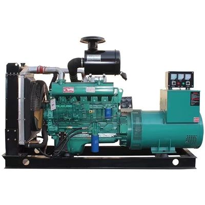 75 kW stille dieselgenerator set Vaste installatiemethode met driefasige AC-uitgang