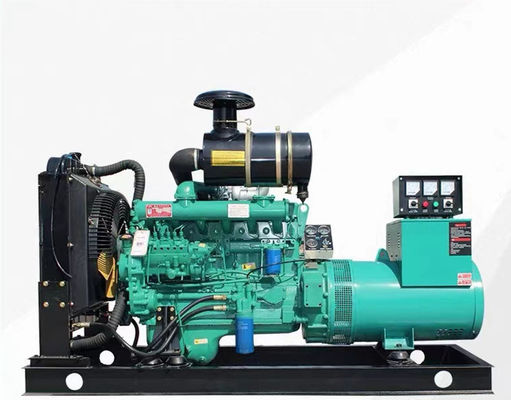 75 kW stille dieselgenerator set Vaste installatiemethode met driefasige AC-uitgang