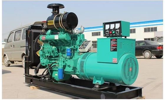 75 kW stille dieselgenerator set Vaste installatiemethode met driefasige AC-uitgang
