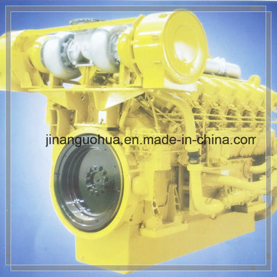Krachtige 4-takt A12V190 Chidong Jinan Jichai Marine Engine met 12 cilinders