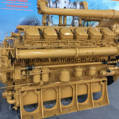 Krachtige 4-takt A12V190 Chidong Jinan Jichai Marine Engine met 12 cilinders