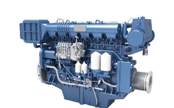 G6190zlcz-R Jichai Chidong 6 in Line Marine Diesel Engine Marine Engine voor normen