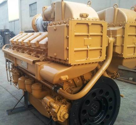 Jichai Jinan Diesel motor B6190 G6190 200-300kw Marine motor ontstekingsmodus ontsteking