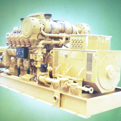 AC-driefasig outputtype 200kW H16V190 Chidong Jichai Jinan gasgenerator voor oplossingen