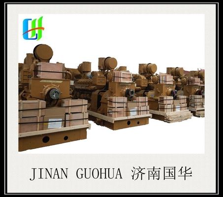Pakket Grootte 512.00cm * 204.00cm * 280.00cm Jichai 500kw G12V190zldt-2 aardgasgenerator