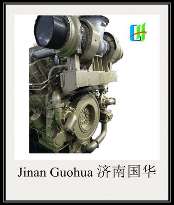 Hoog vermogen gelijkstroom-uitgang Type 1000kw Jichai Chidong aardgasgenerator H16V190zlt2-2
