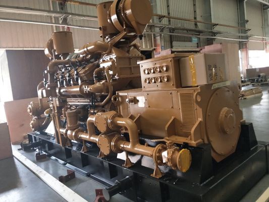 1MW-krachtcentrale uitgerust met 12V190-gasgenerator en op maat gemaakte aanvraagoptie