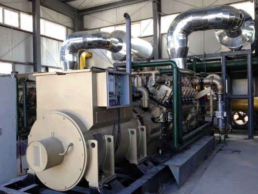 Niger 1000kw aardgasgenerator met 16V190zlt2-2 en ISO-certificering