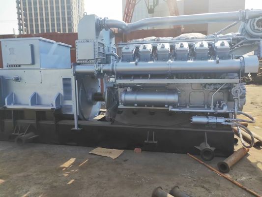 Standaardcomponent Shengdong 500kw Gasgenerator 500gjz1-Pwt-Esm3 T12V190zl-2 Motormodel