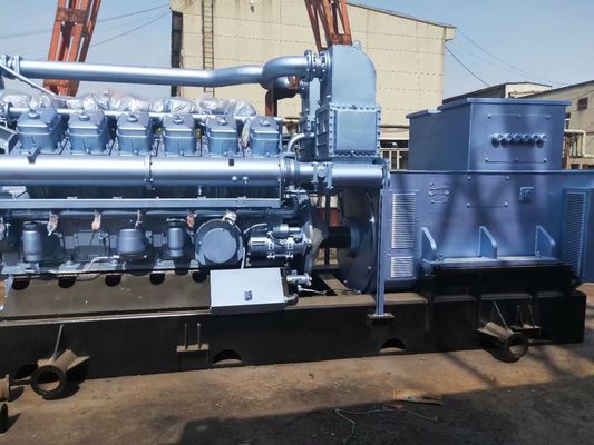 Standaardcomponent Shengdong 500kw Gasgenerator 500gjz1-Pwt-Esm3 T12V190zl-2 Motormodel