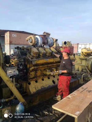 Chinese 190-serie 500GF-T1-gasgenerator met gasbron en driefasige AC-uitgang