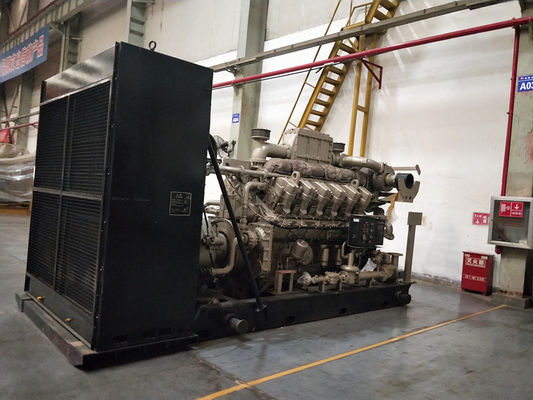 DC-uitgang Type 1000kw Jichai H16V190 aardgasgenerator Motormodel op concurrerende prijs