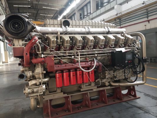 DC-uitgang Type 1000kw Jichai H16V190 aardgasgenerator Motormodel op concurrerende prijs