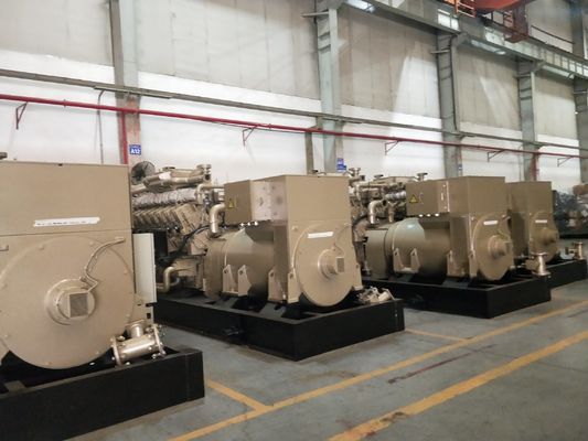16V190 aardgasgenerator 1200kW 1000r/min H16V190zlt-2 voor hoge energiebehoeften