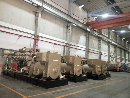 Gepersonaliseerd verzoek 16V190 aardgasgenerator 1000kw Jichai voor prestaties