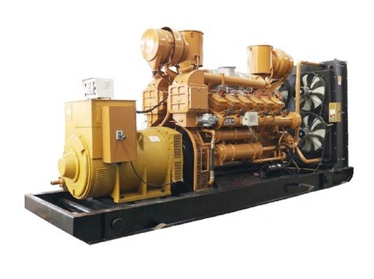 Jinan Gas Turbine Generators Biogas Genset met 600kVA AC Drie Fase Output
