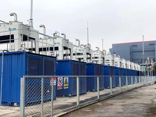 Kleine staalmateriaal 20MW industriële staalgasgenerator voor duurzame productie