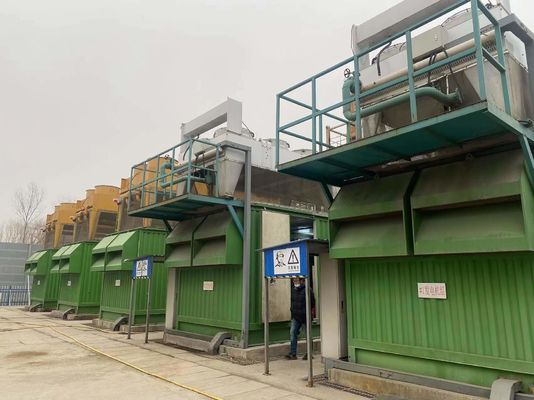 Gasgeneratoren van 1 MW met V-cilinderopstelling en driefasige AC-uitgangsvorm