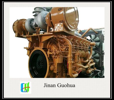 Batterij 1000kw Diesel Generator Jinan Dieselmotor met waterkoeling Gemeenschappelijke eenheden